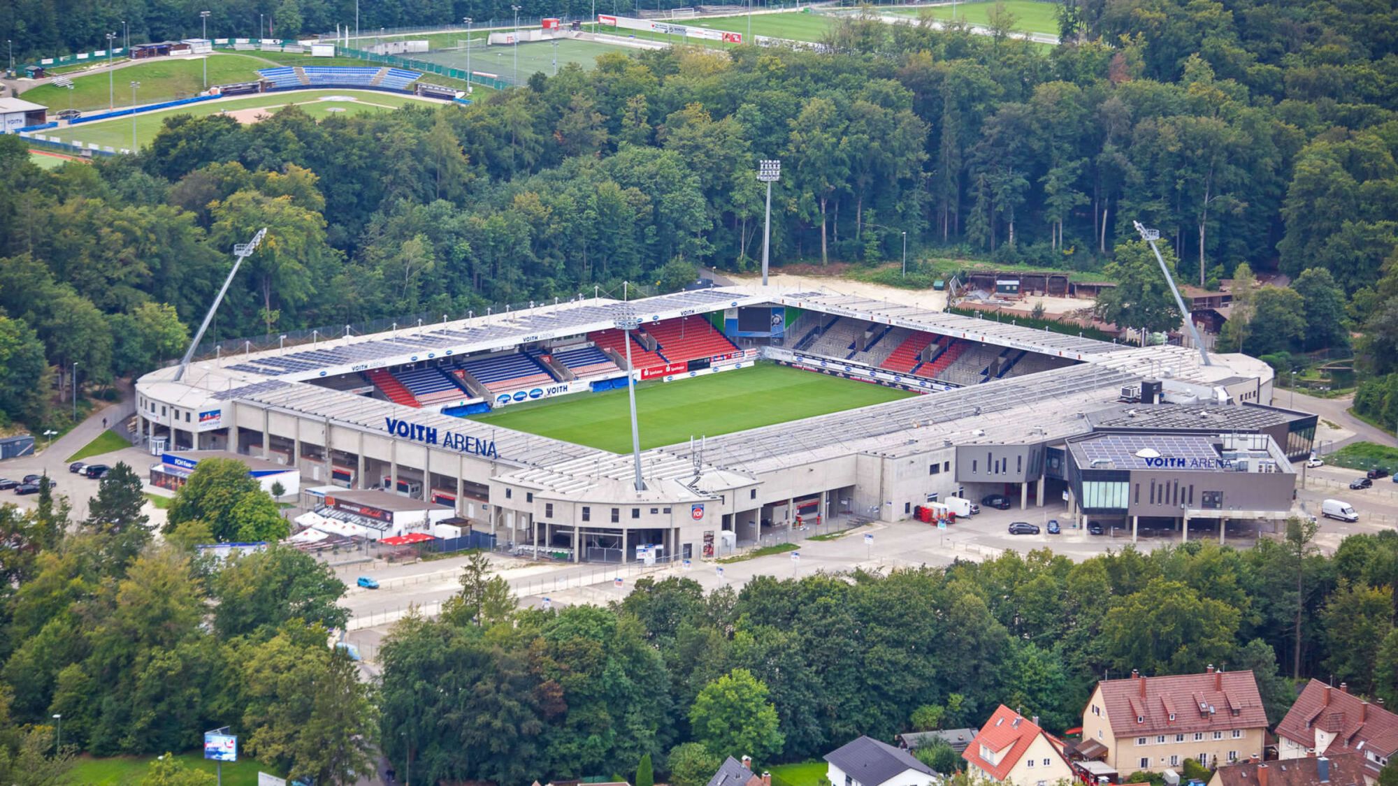Voith-Arena: the smallest stadium in Bundesliga