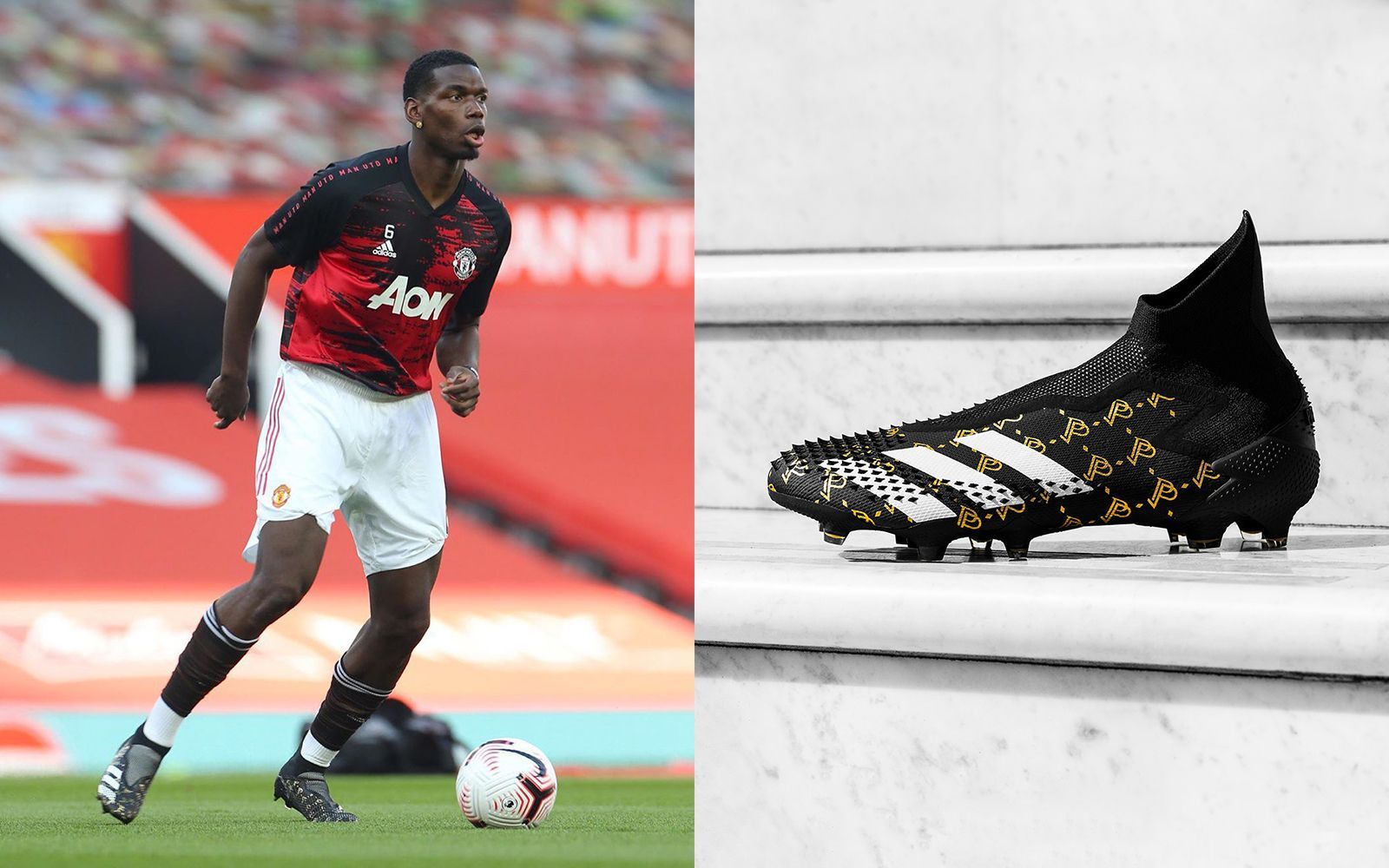 The new Pogba s adidas boots inspired by the Louis Vuitton style