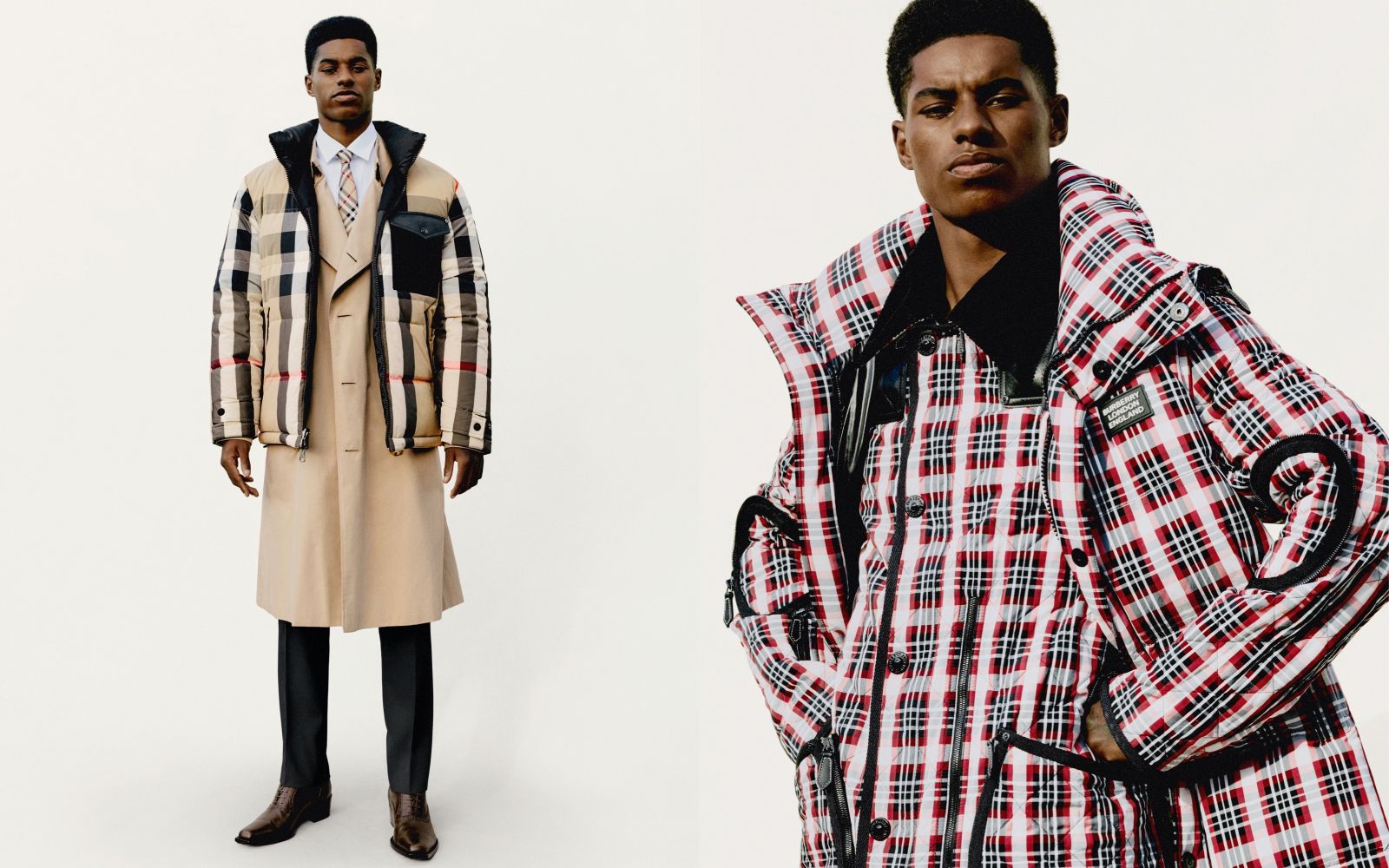 Burberry's latest campaign starring Marcus Rashford