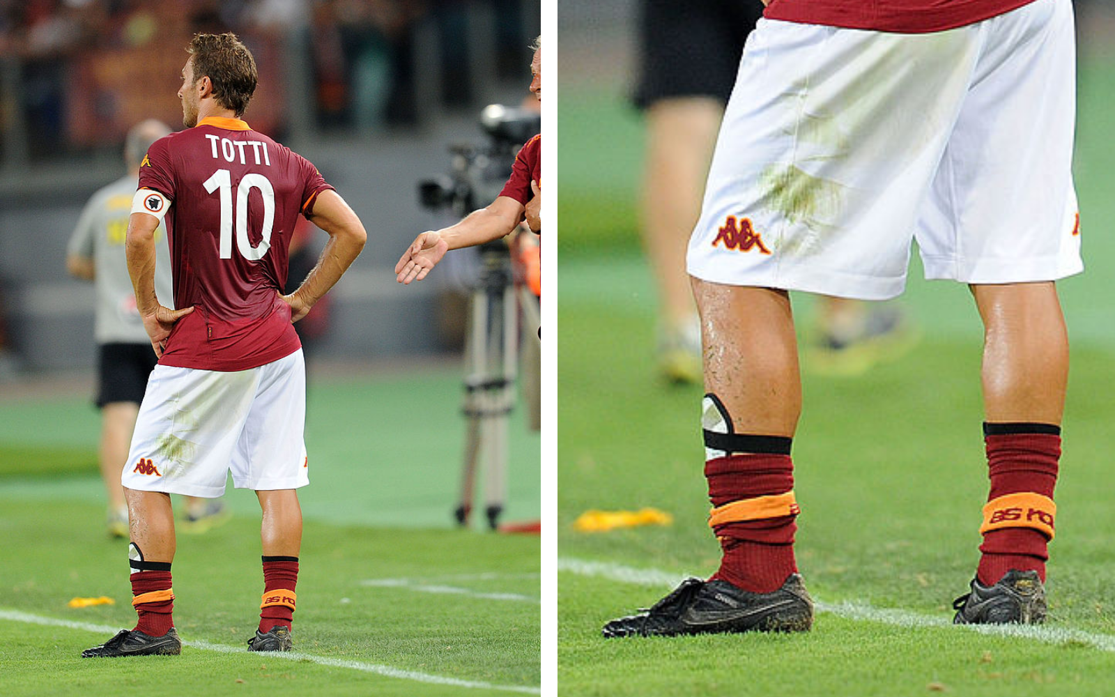 Ai piedi del Re tutte le scarpe di Francesco Totti