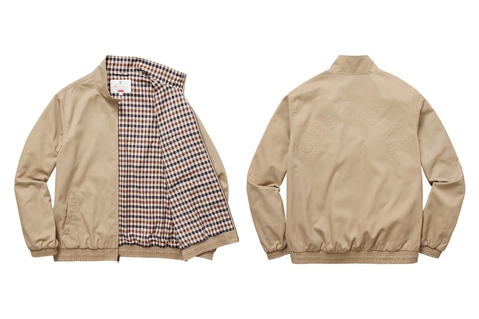 Supreme x Aquascutum - Available on Oct. 13