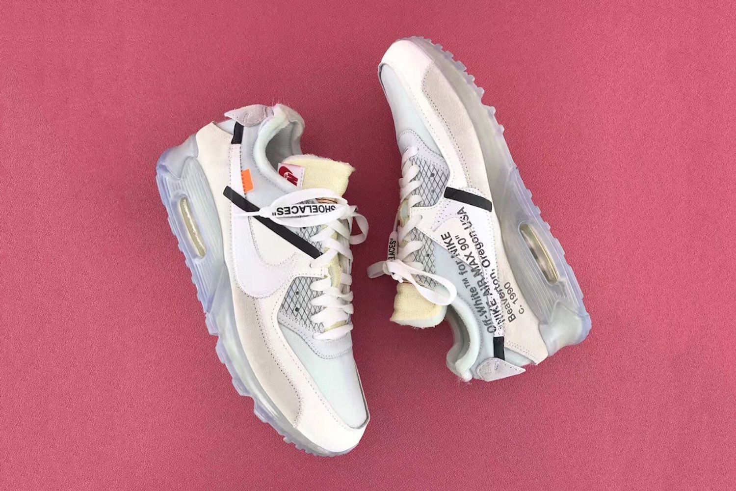 Off white nike air max 90 ice on sale