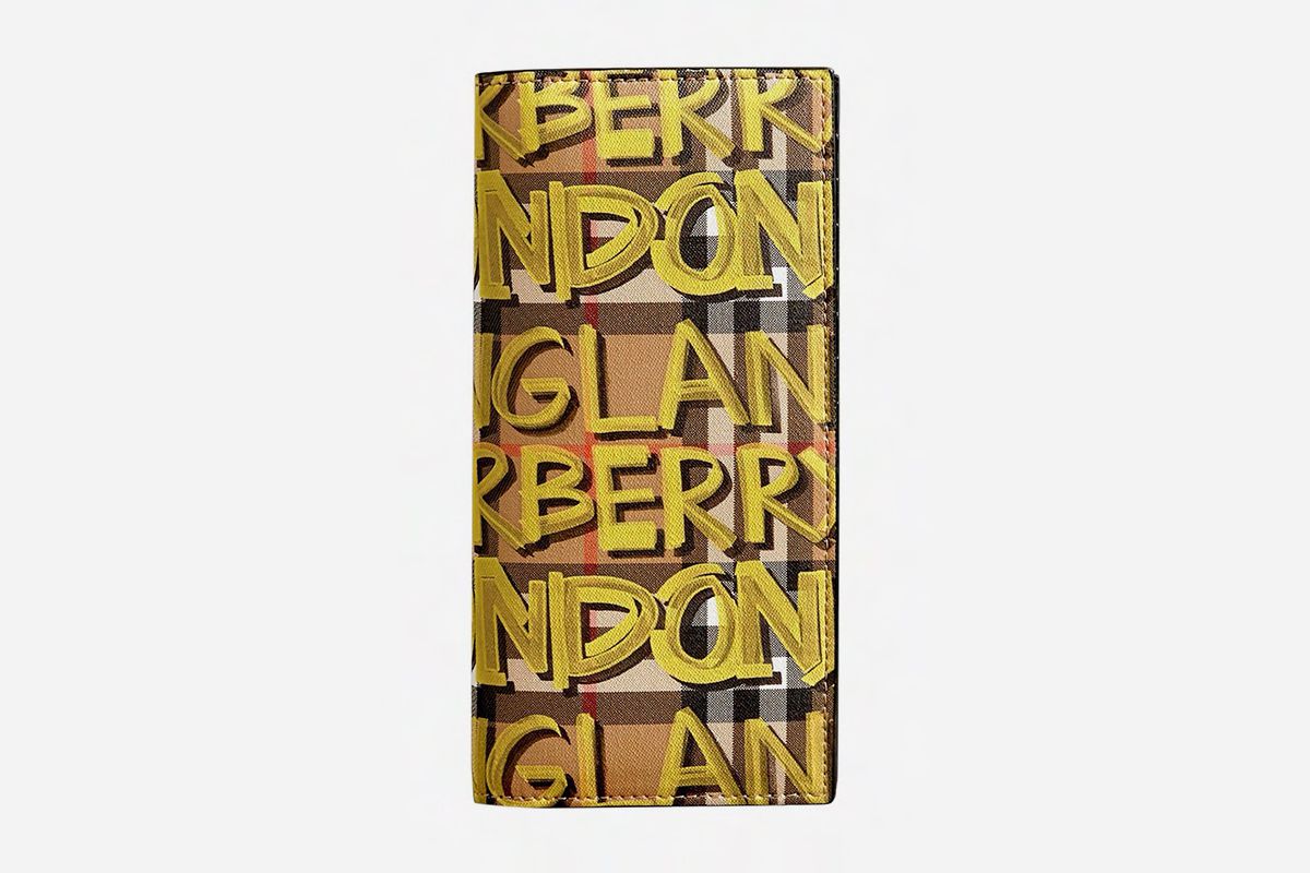 Burberry meets graffiti