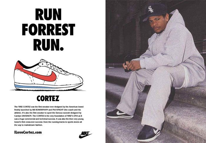 Cortez nike history hotsell