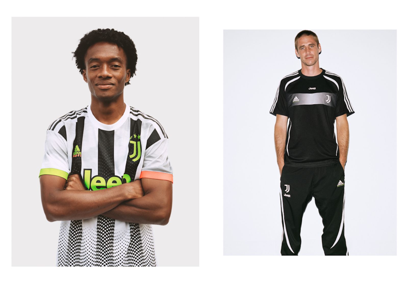 The lookbook of Juventus x Palace collection