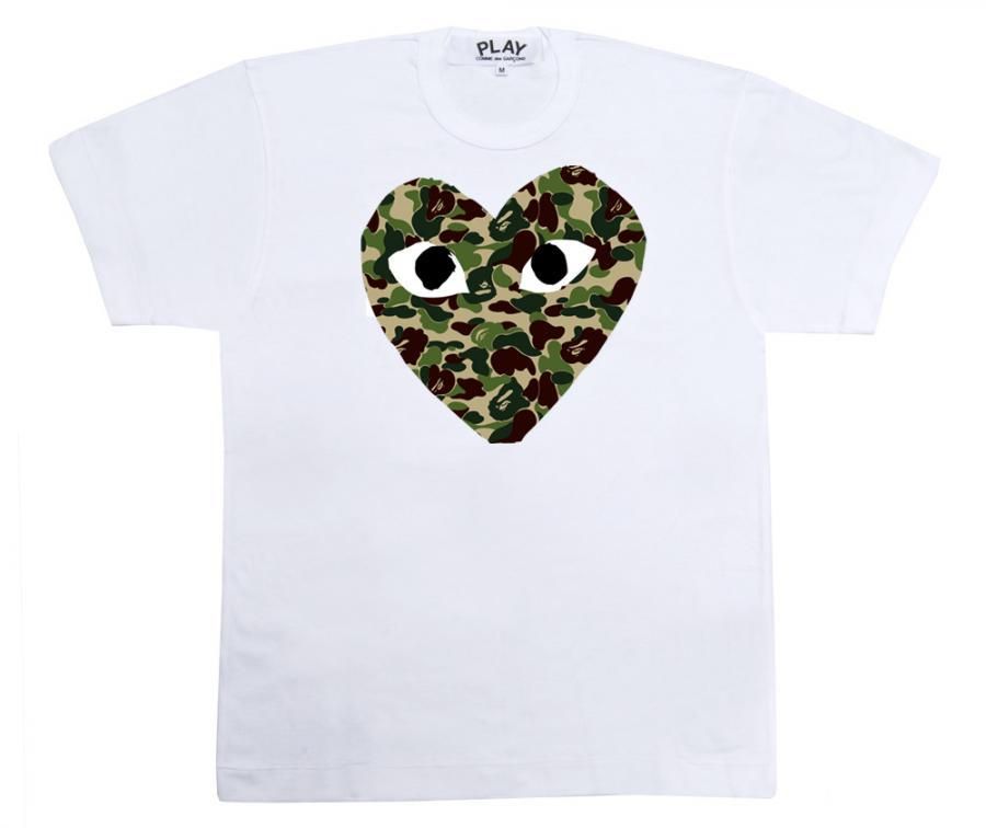 Bape cdg shirt online