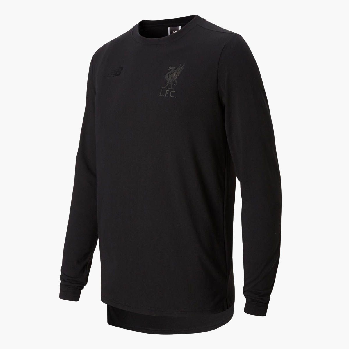 The Liverpool Pitch Black jersey by New Balance