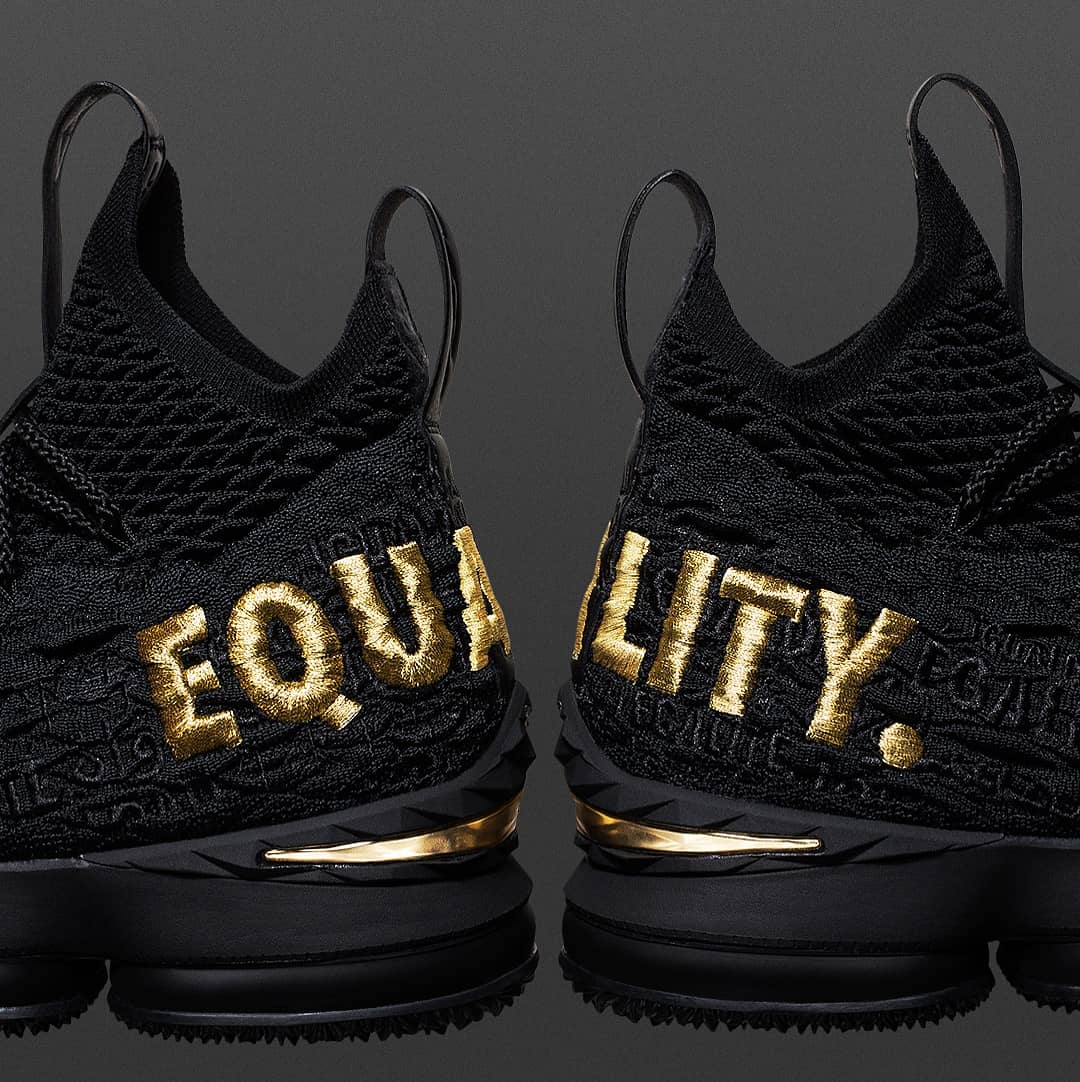 The Nike LeBron 15 Equality is here