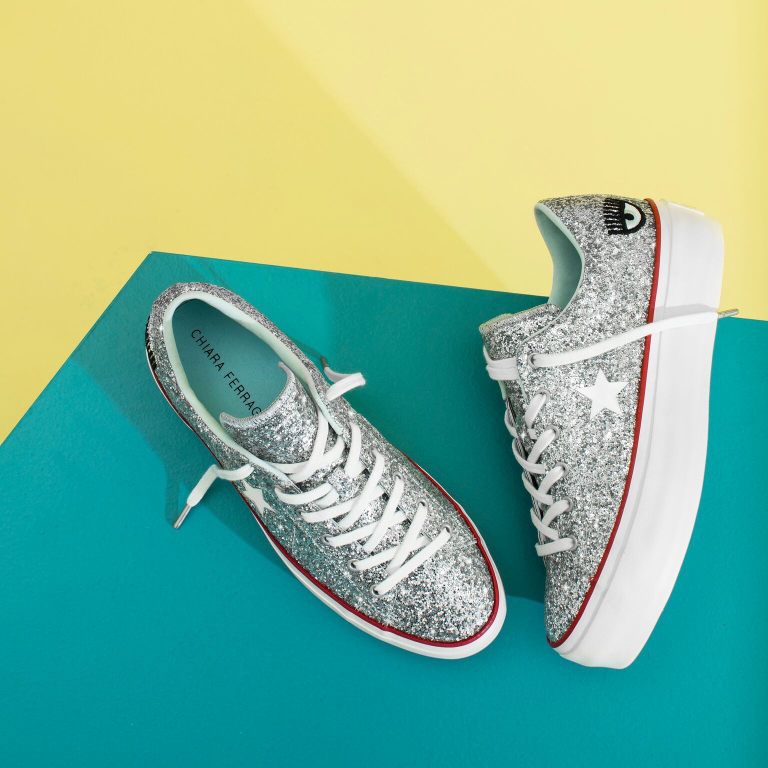 chiara ferragni one star Top Sale Converse Chiara Ferragni Glitter Top New Releases