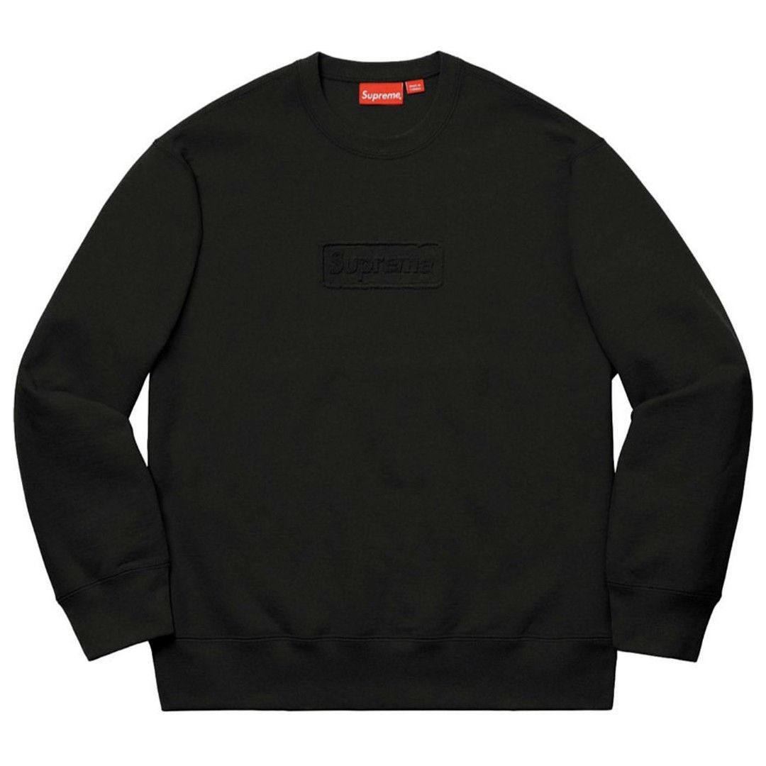 Supreme Cutout Logo Crewneck | Urban Outfitters