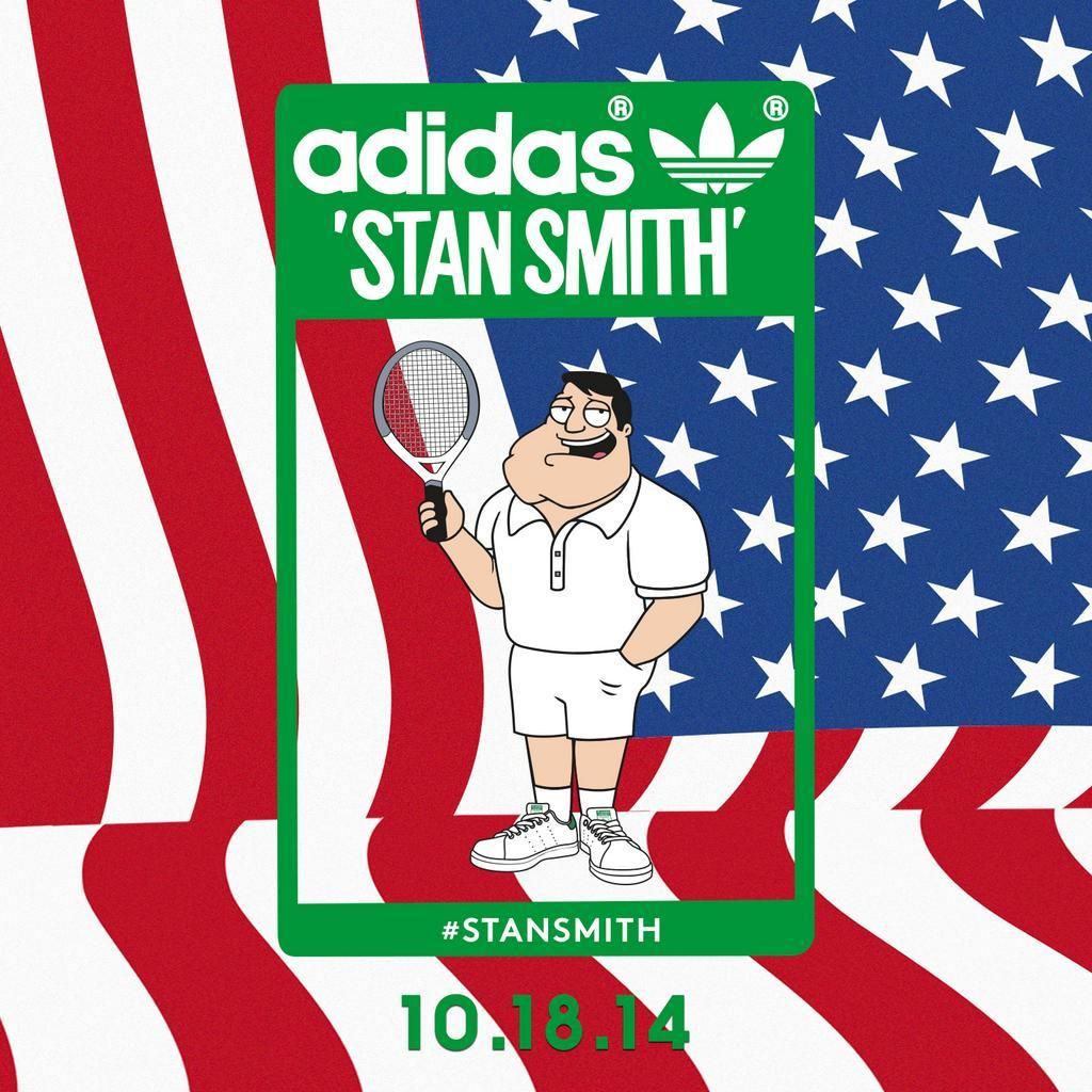 American Dad x adidas Originals Stan Smith stan smith x stan smith