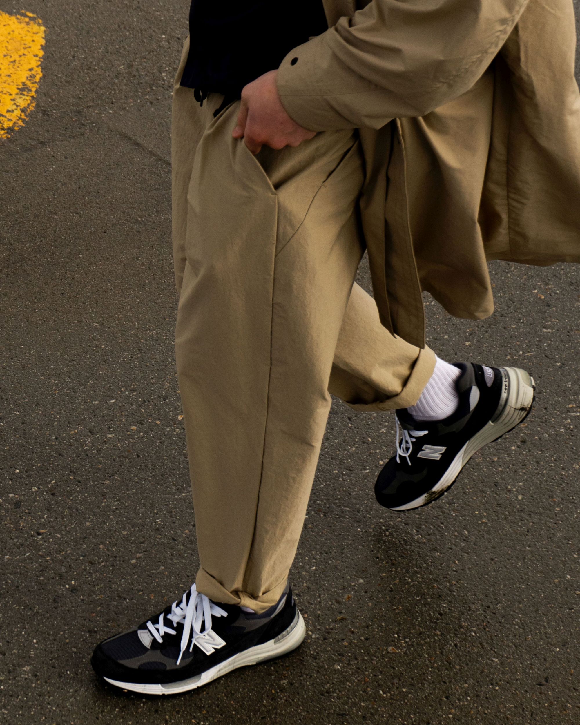 Goldwin tech pants for SS21