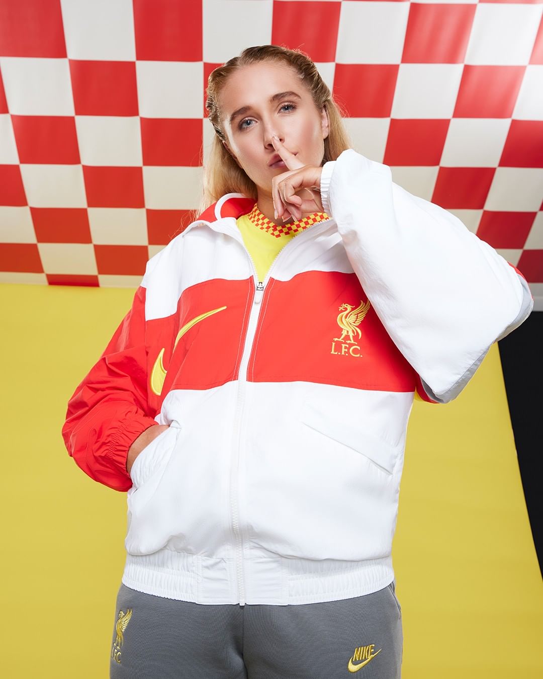 Liverpool's new tracksuit inspired by Italy's Euro 96 outfit