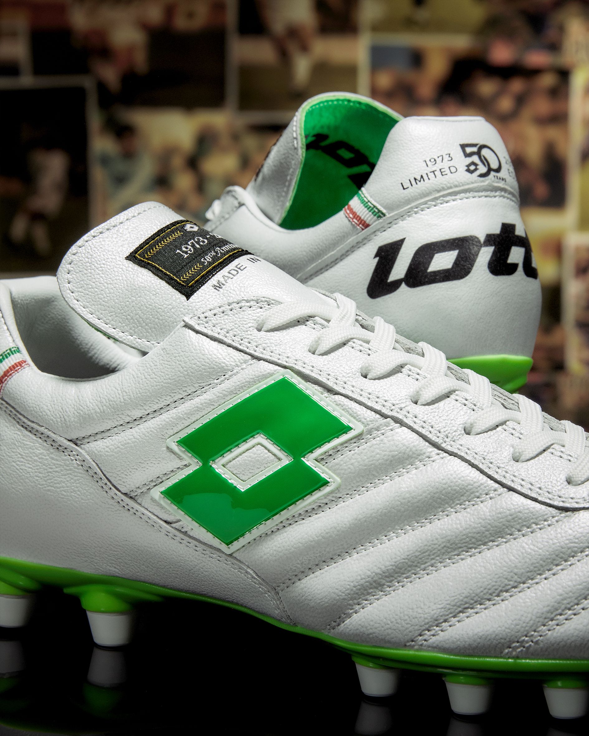 Lotto 50 years of history with the new Stadium Icon 50 Years boots