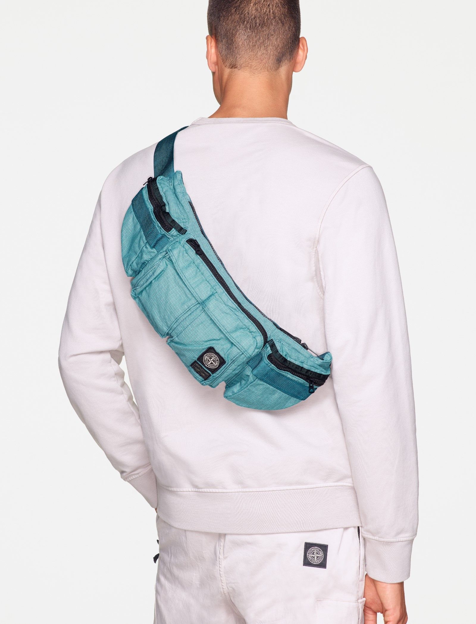 Stone Island x Porter's Reflective Weave Ripstop Collection