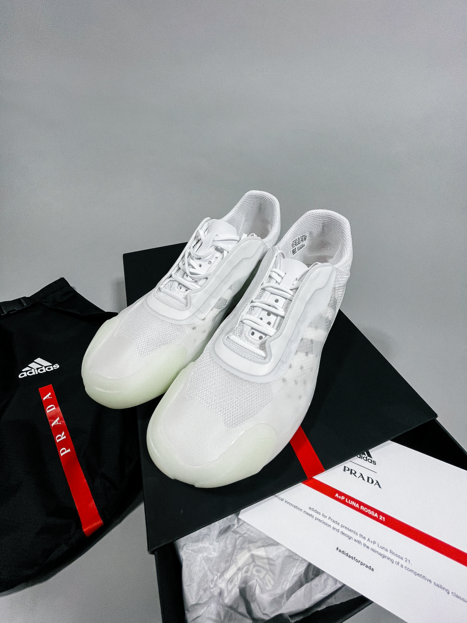 The second Prada x adidas sneaker collaboration