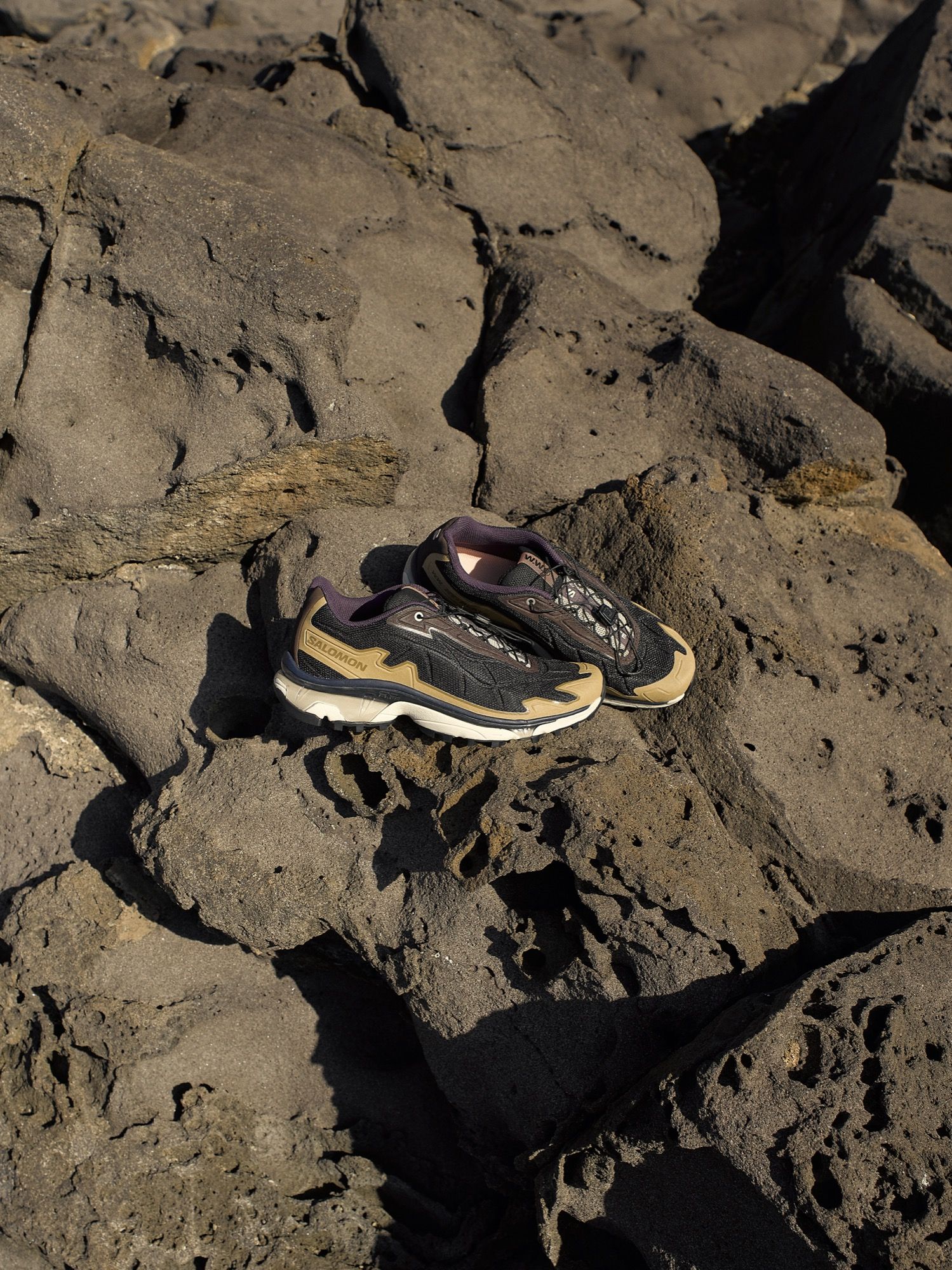 The Salomon XT-Slate in collaboration with WOOD WOOD