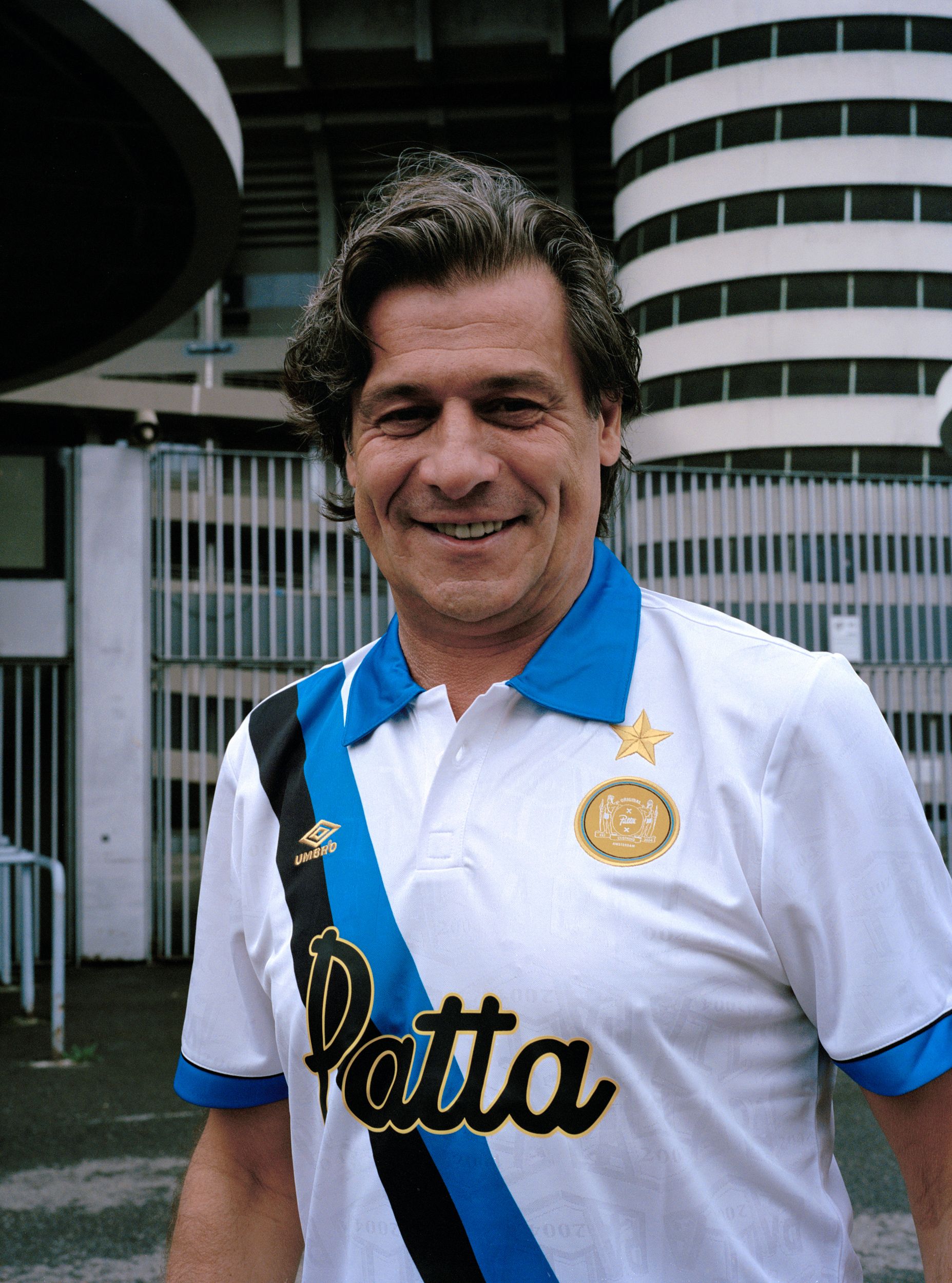 The Patta x Umbro collection shirt of Inter FC The Patta x Umbro collection shirt of Inter FC