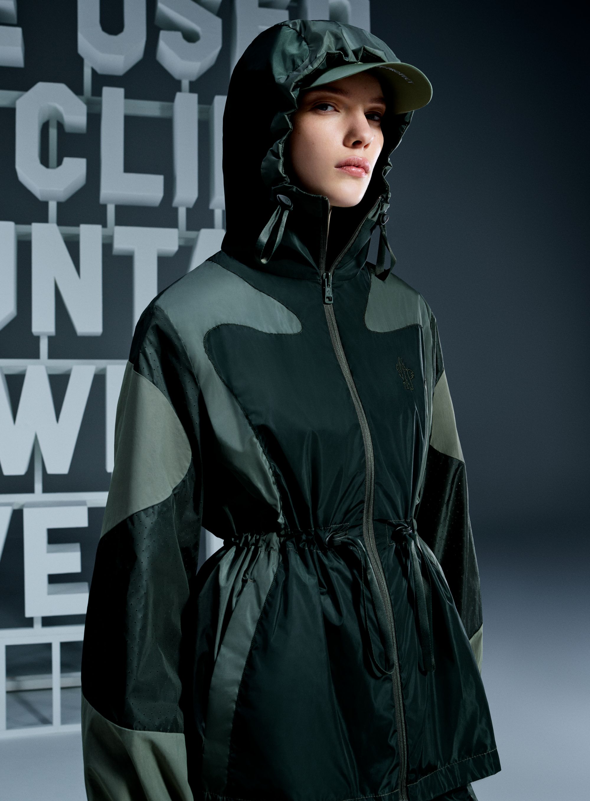 Born to Protect, Moncler combines design and research