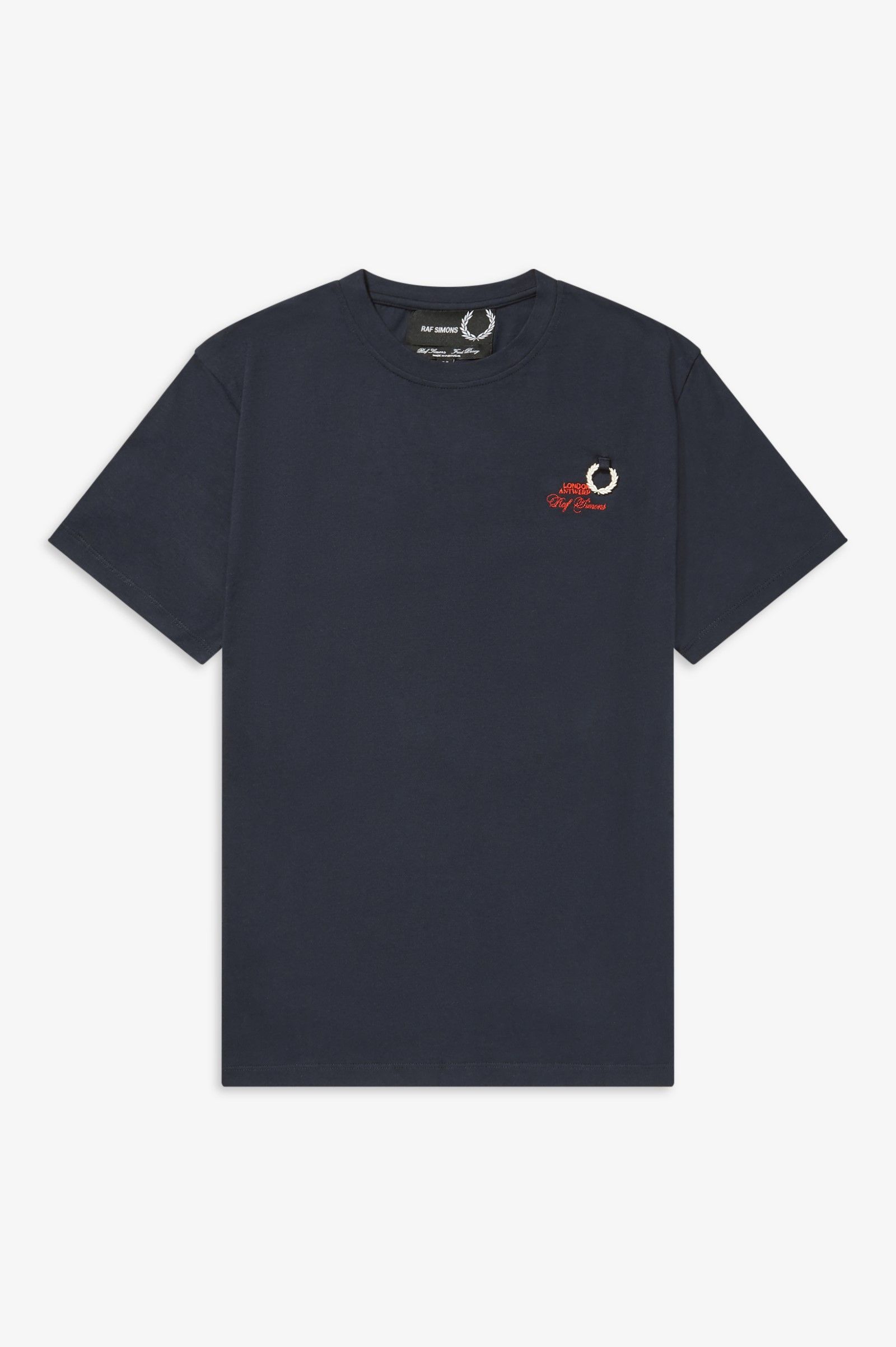 Raf Simons Black Fred Perry Edition T-Shirt Raf Simons