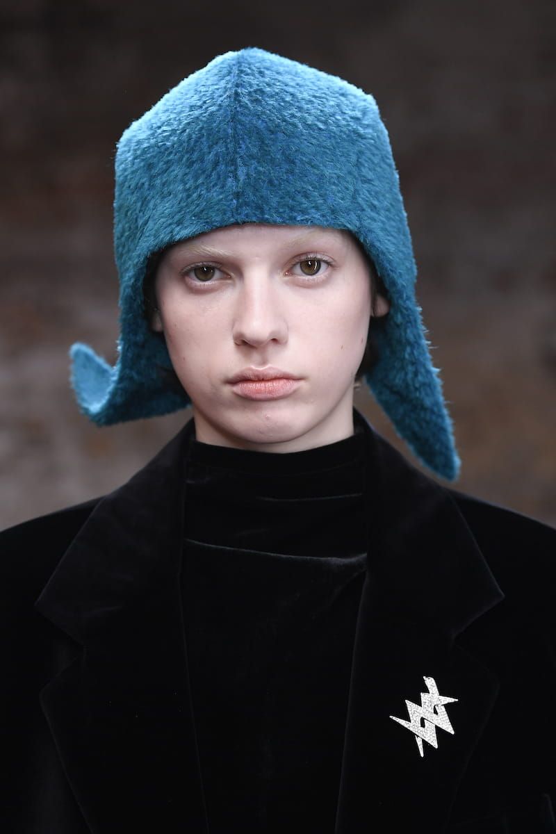 Raf Simons' hats inspired by Flemish art