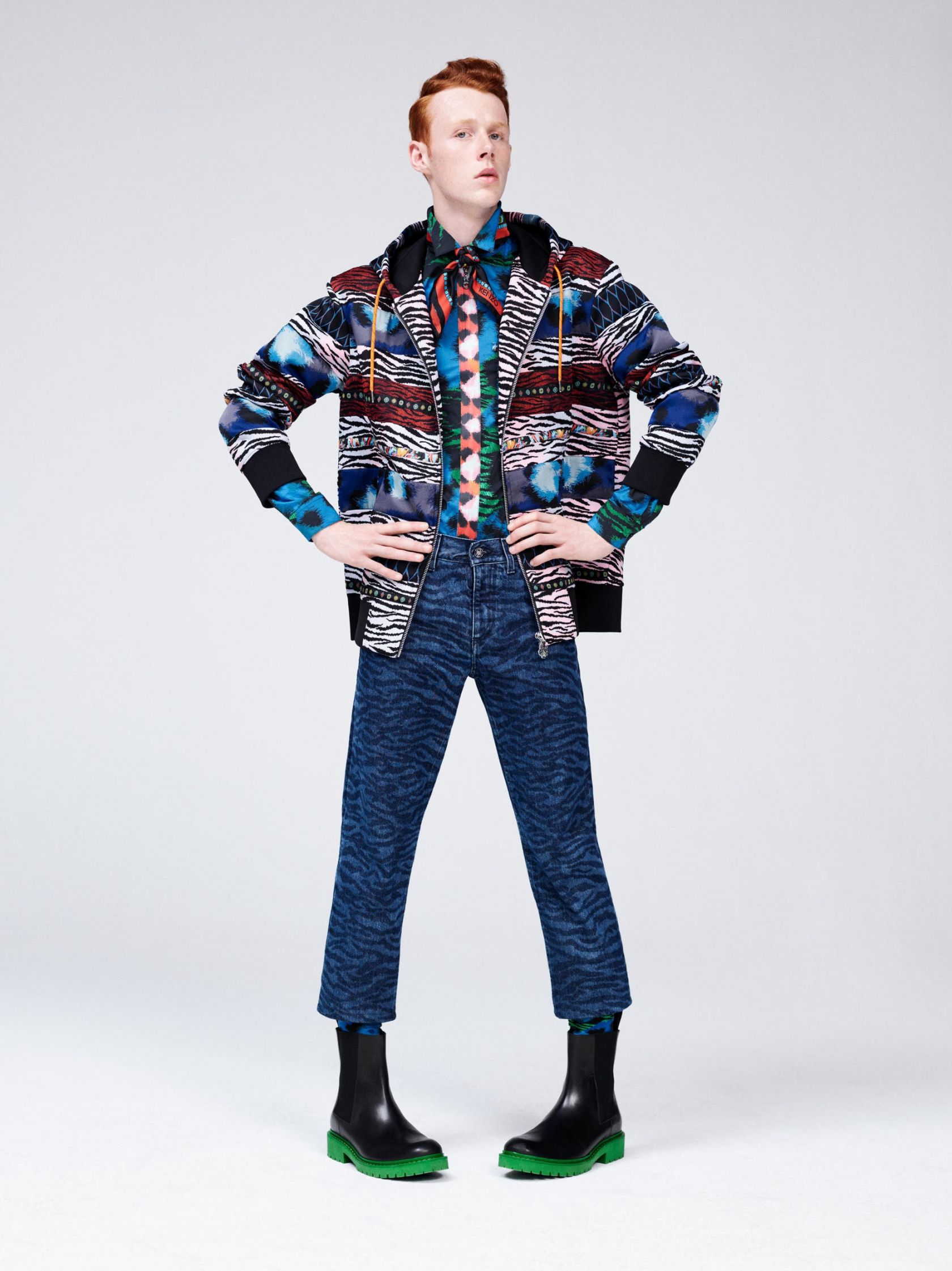 Kenzo x H&M Lookbook - nss magazine