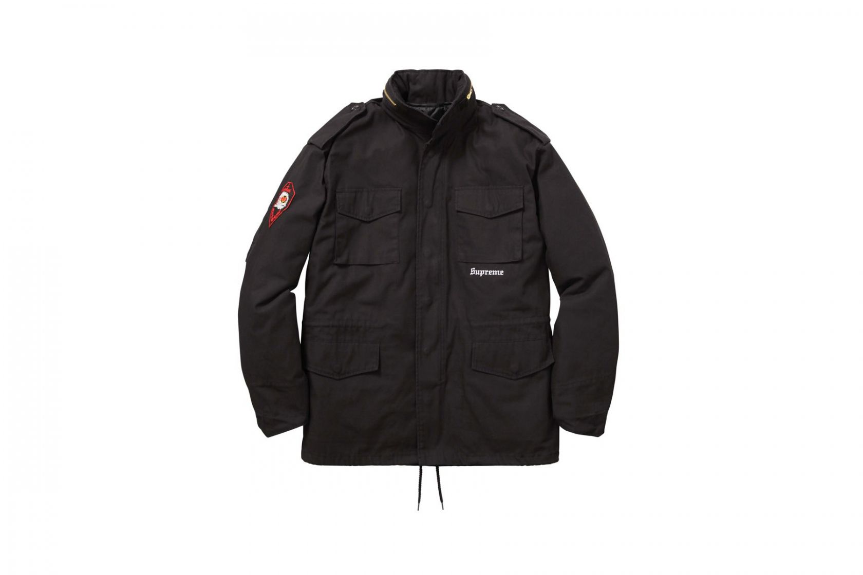 Supreme × Slayer 16aw ブラック ナイロンジャケット S Supreme × Slayer 16aw ブラック ナイロンジャケット S