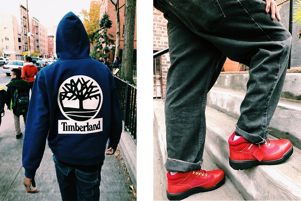 Supreme on sale x timberland