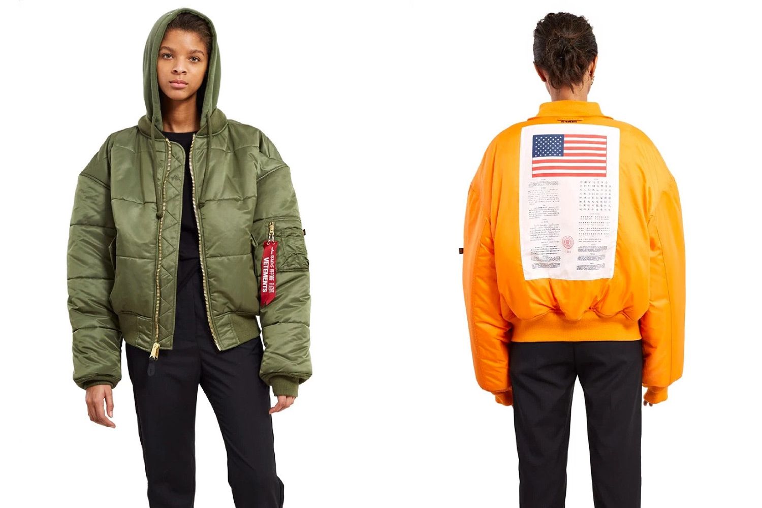 Vetements x Alpha Industries Bomber Jacket Collection