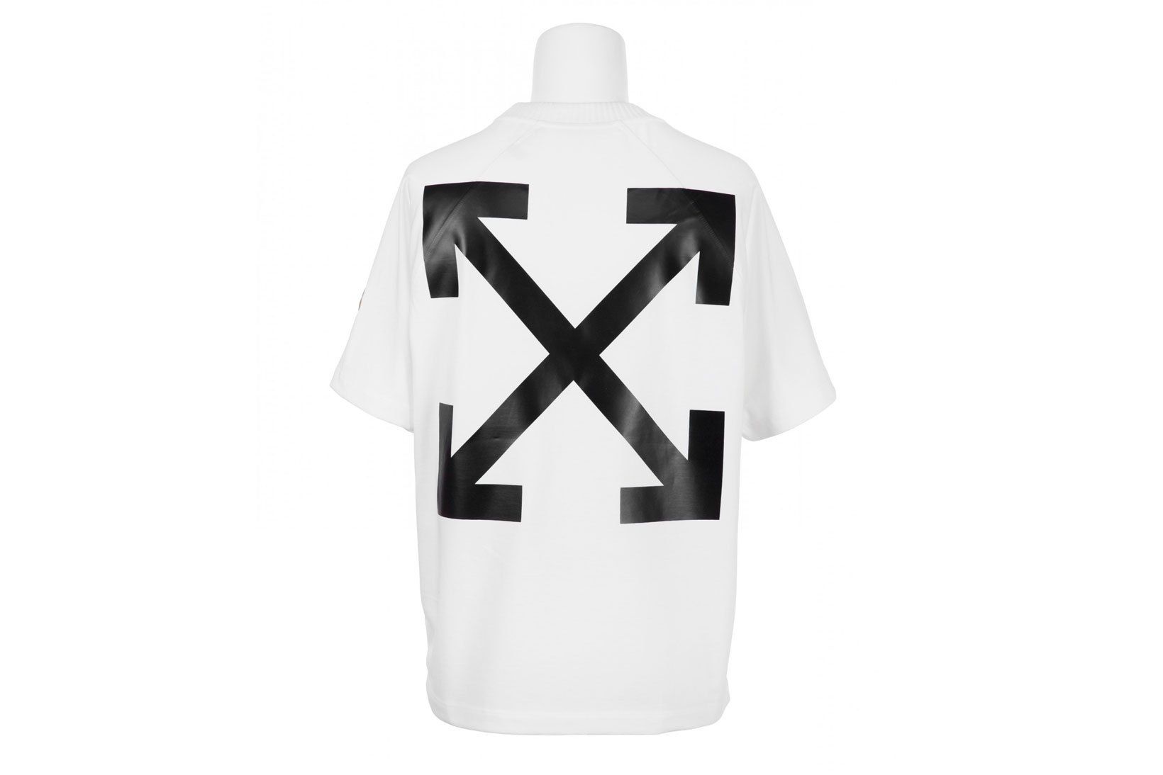 Moncler off-white tシャツ Moncler Off-White short sleeve Tee - White