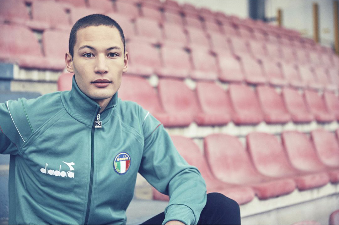 An Italian Spring with Diadora 80s jacket - nss sports