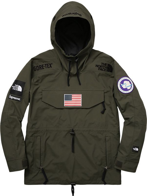 2017SS SUPREME×THE NORTH FACE Supreme The North Face Leather Nuptse Jacket (FW17) - $1098