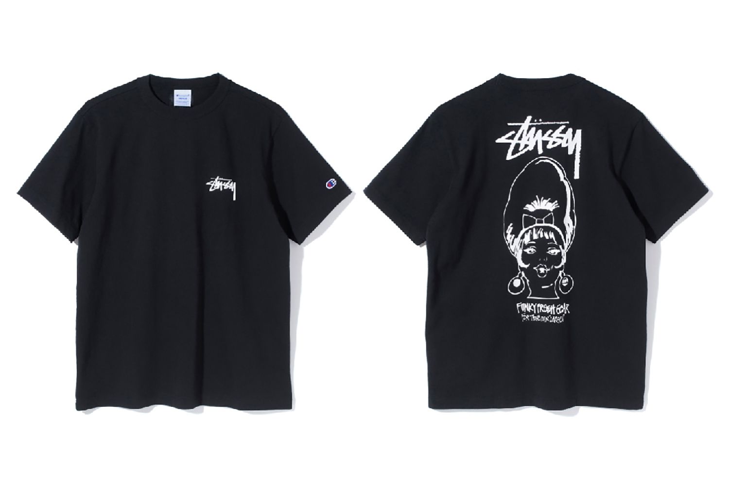 STUSSY x Champion ゲームシャツ ユニフォーム city boy STUSSY x Champion ゲームシャツ ユニフォーム city boy
