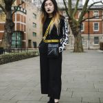 Trish Goh Streetstyle spotted during London Women Fashion Week FW17