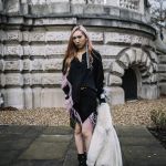 Shiny Francis During latest London Fashion Week