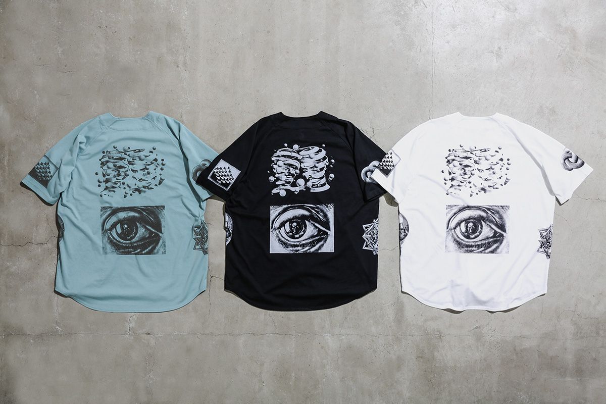 Supreme × M.C.Escher/UNDER COVER Supreme MC Escher Collage Tee Black Men's - SS17 - US