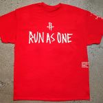 Travis Scott's Game 6 tee for the Houston Rockets The Texan artists designed a special t-shits that will be given to all fans in attendance for the game