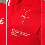 Travis Scott x Houston Rockets T shirt