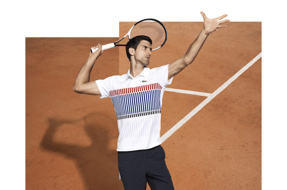 Novak Djokovic signs with Lacoste - nss sports