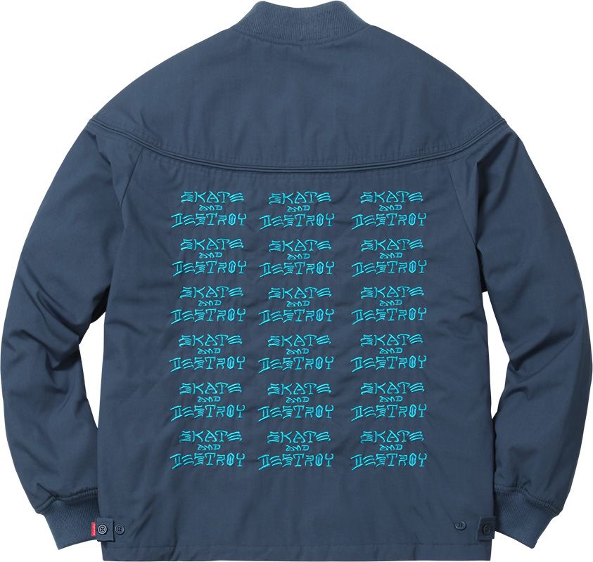 Supreme x Thrasher SS17 Skate and Destroy capsule collection