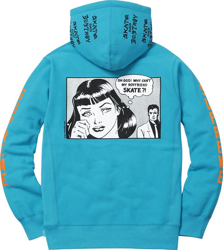 Supreme / Thrasher Boyfriend　シュプリーム Supreme Thrasher Boyfriend Hooded Jacket Pale Orange Men's