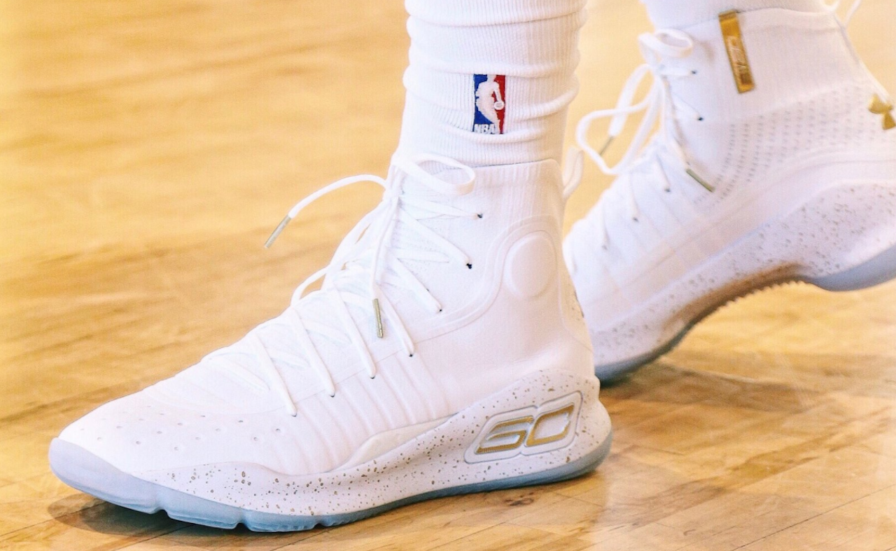 Our First Look At The Under Armour Curry 4 Golf Shoe •