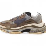 Balenciaga presenta una nuova colorazione per la triple S Multicolor in marrone, grigio e viola