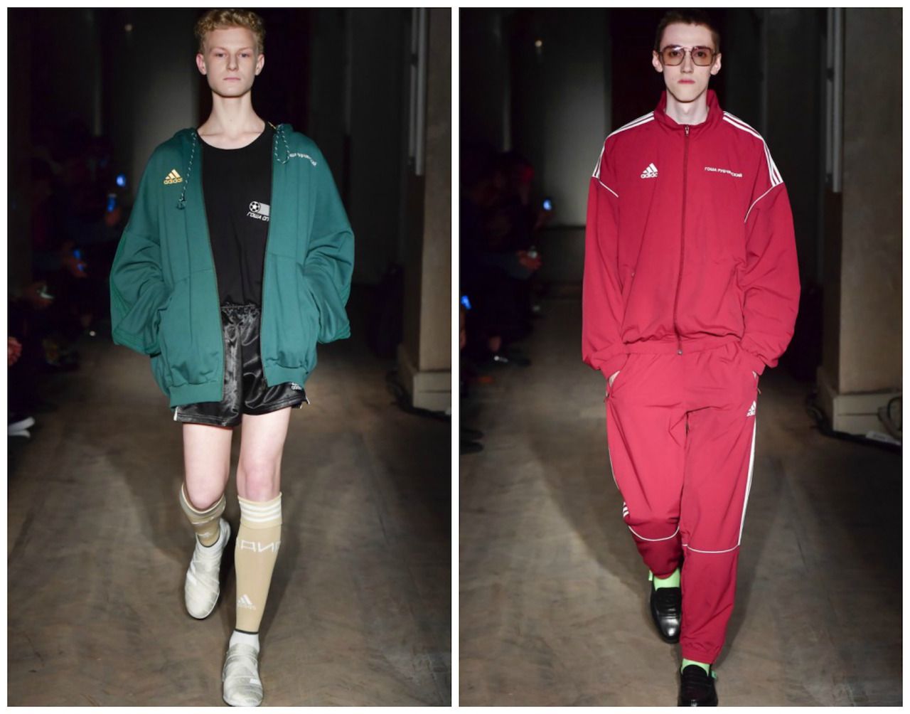 Gosha Rubchinskiy SS18 collection mixes football and rave