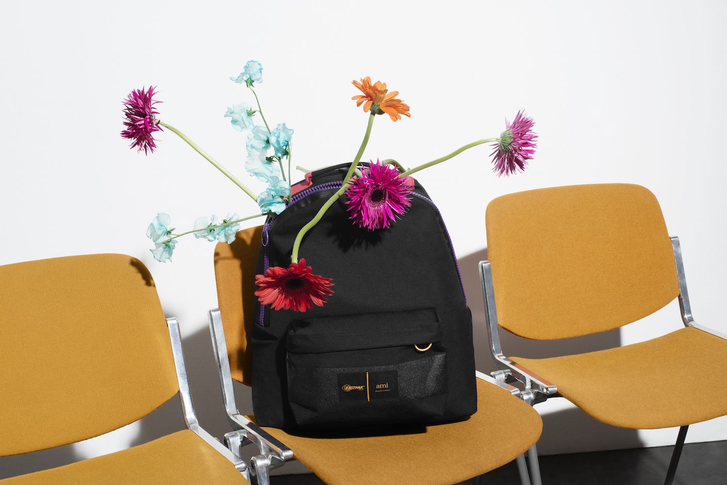 Practicality and creativity in the Eastpak x AMI collection