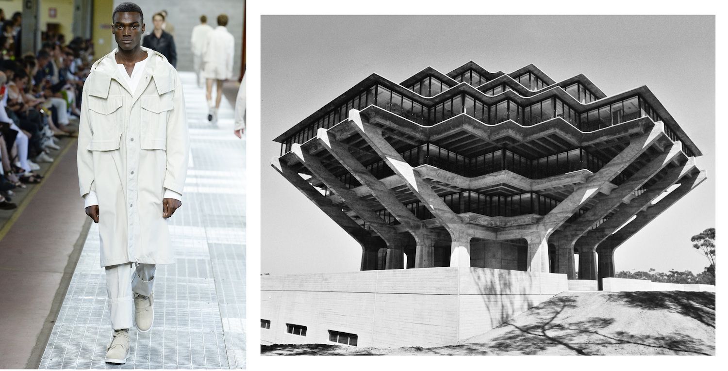 Dirk Bikkembergs - Brutalist architecture: Geisel library by William Pereira