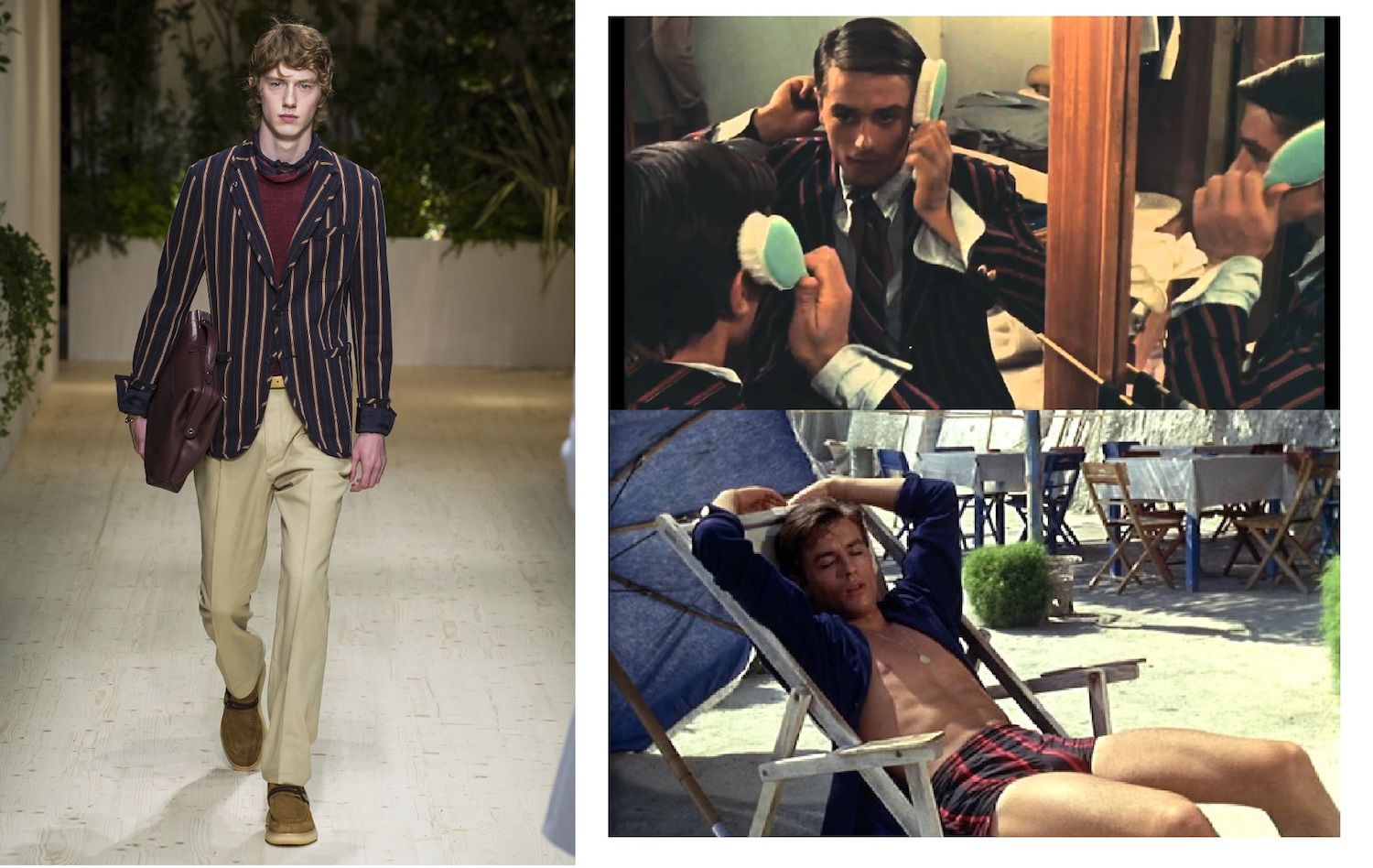 Salvatore Ferragamo – Alain Delon in “Plein Soleil”