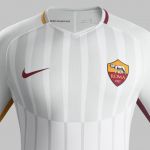 Nike presented AS Roma new away kit Like for the home kit, it will be the first one not to be worn by Francesco Totti