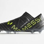 adidas presenta la nuove Nemeziz Messi 17+ Per la Pulce rimane il design classico della nuova scarpa, con l'aggiunta del Solar Yellow e del suo logo personale