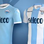 Macron ha presentato le nuove maglie della SS Lazio Per i biancocelesti un celeste più chiaro nella maglia da casa e il ritorno dello stemma esagonale
